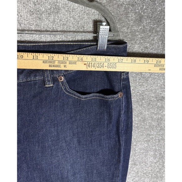 Vintage Casion Jeans Womens Size 12 Stretch‎ Blue Denim Bootcut Pockets - Picture 5 of 8